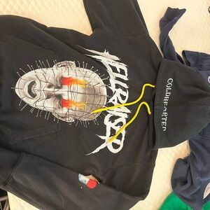 Black Graphic Hoodie